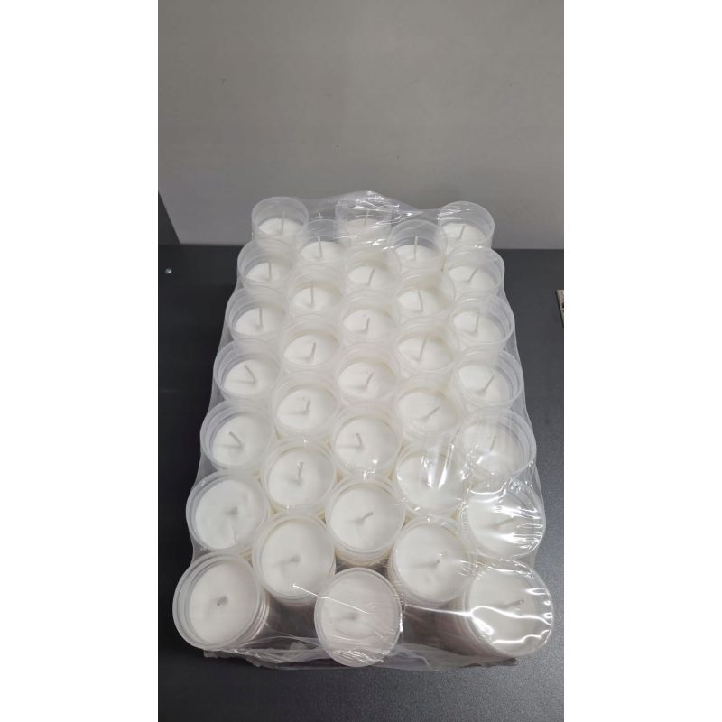 33x Wkłady parafinowe do zniczy Lux 4 dni, 17 x 5 cm