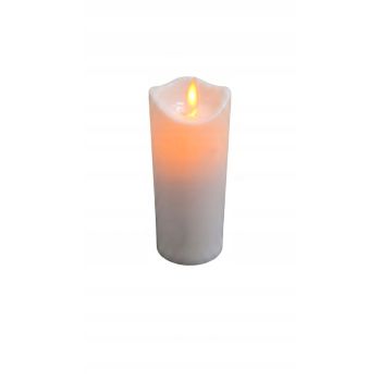 Wkład LED do znicza Imitacja świecy, ruchomy płomień, 15 cm